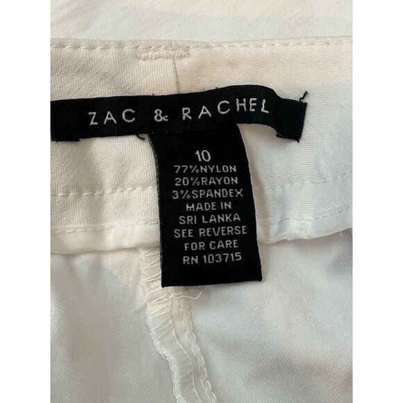 NEW ZAC & RACHAEL Women's Jeans White Size 10 - Picture 15 of 15